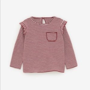 Zara kids long sleeve stripped shirt